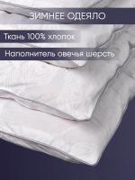 Одеяло ов шерсть (400) поплин