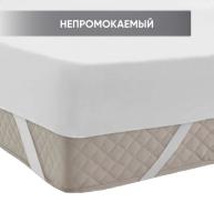 Наматрасник водонепроницаемый ДВОЙНАЯ фиксация